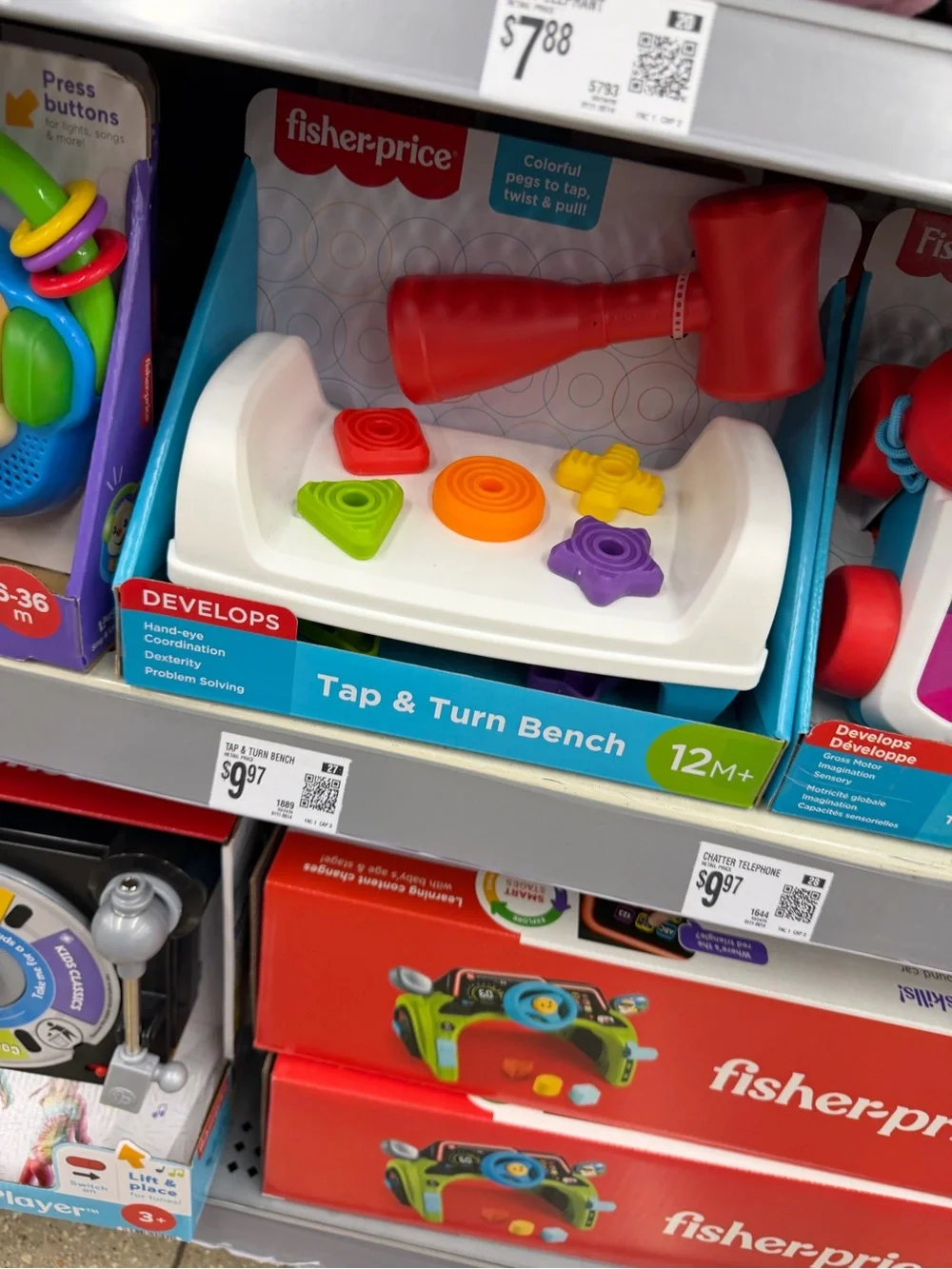 Fisher-Price Tap & Turn Bench - NOT IN BOX
